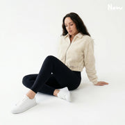 Teddy Jacket PDF Sewing Pattern | Zip Front Sherpa Fleece Jacket | Cropped Outerwear | XS-3XL