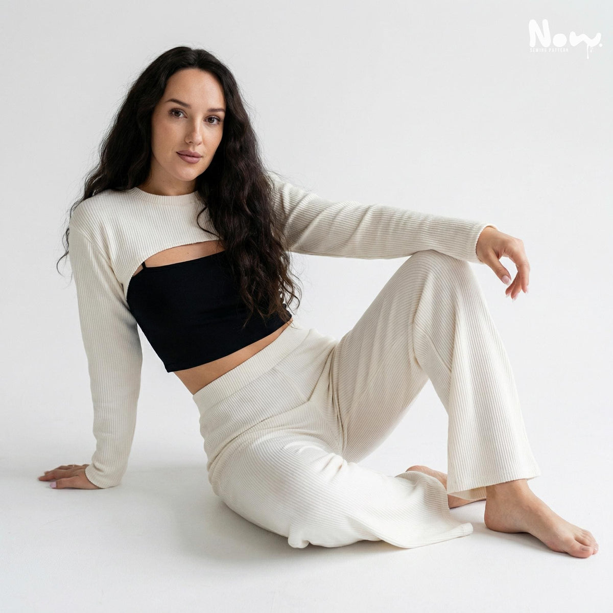 Trio Bolero Set Sewing Pattern PDF | 3 Piece Loungewear Set | Easy Beginner Sewing | XS–3XL | A4 A0 US Letter