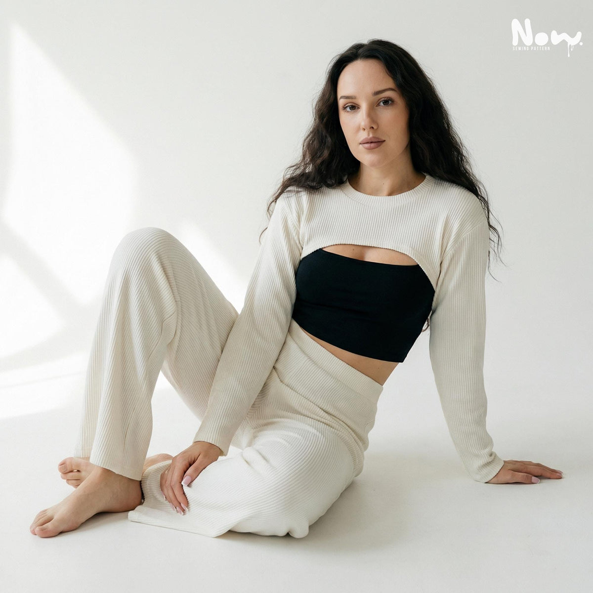 Trio Bolero Set Sewing Pattern PDF | 3 Piece Loungewear Set | Easy Beginner Sewing | XS–3XL | A4 A0 US Letter
