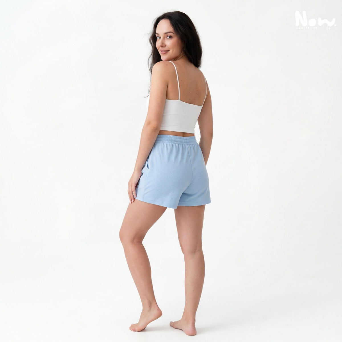 Easy Lounge Shorts Pattern | Elastic Waist Shorts Sewing Pattern | Drawstring Shorts | XS to 3XL | Instant Download | A0, A4 and US Letter